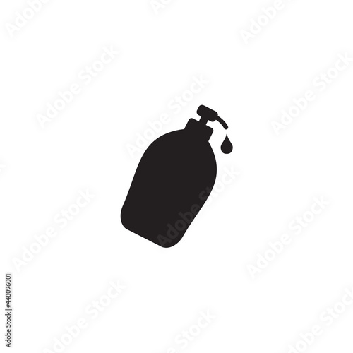Hand sanitizer logo design template
