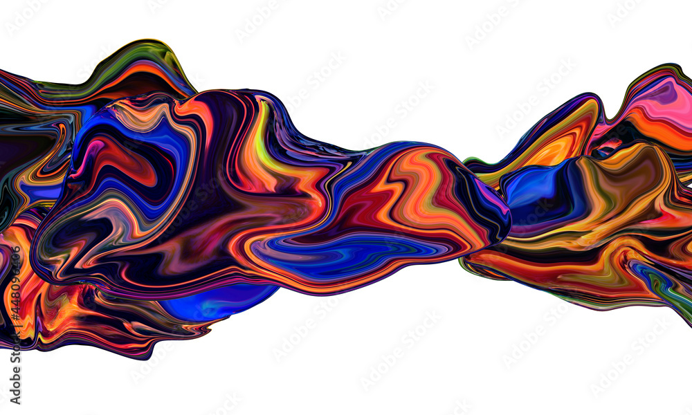 Obraz premium colorful abstract on background, Color gradient background design.