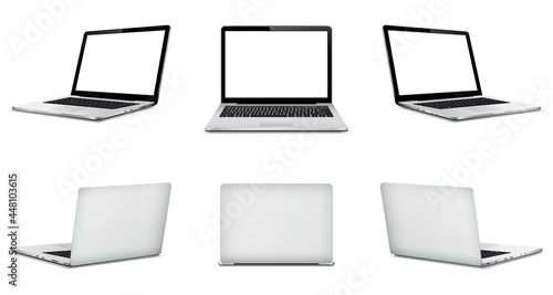 Laptop mock up set