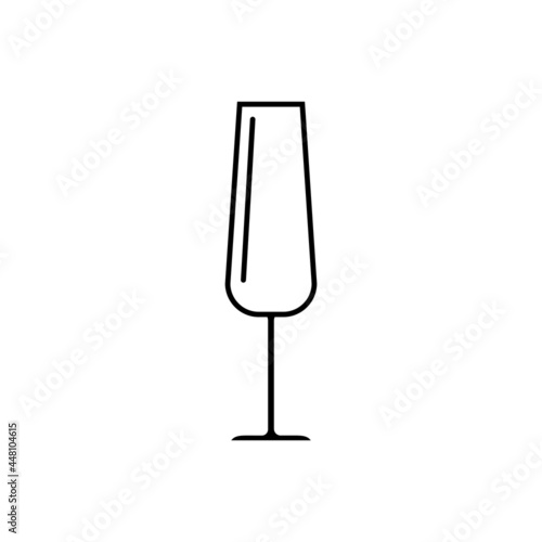 Wineglass icon vector set. alcoholic drink illustration sign collection. goblet symbol. Bar logo.