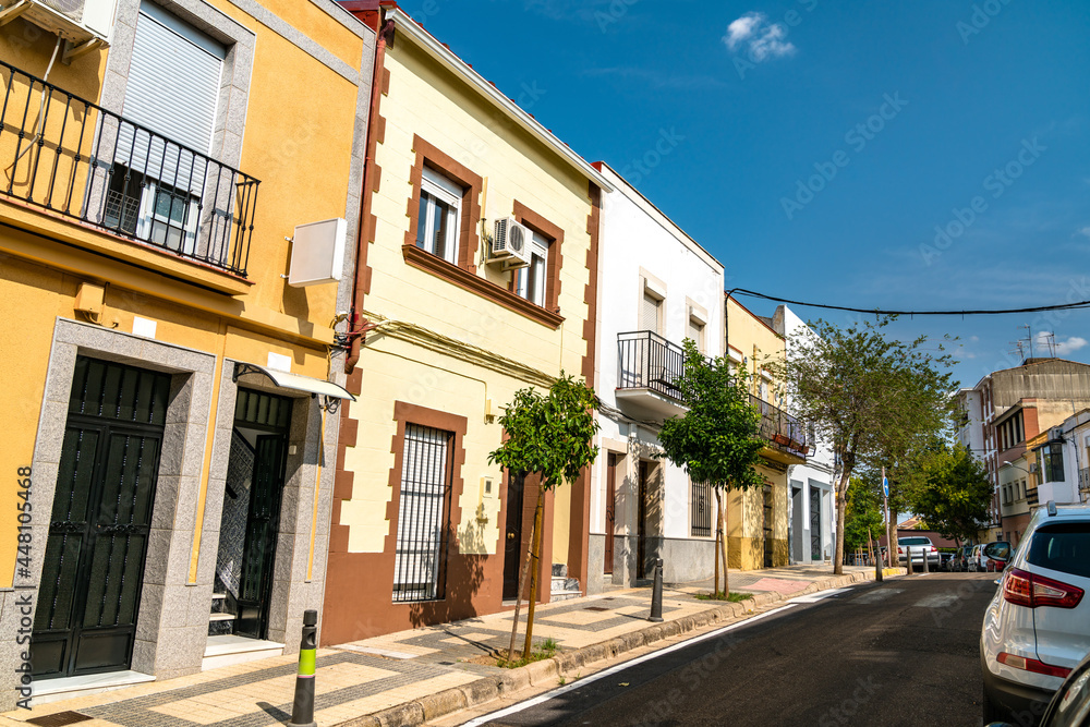 Traditional architecture of Merida in Spain