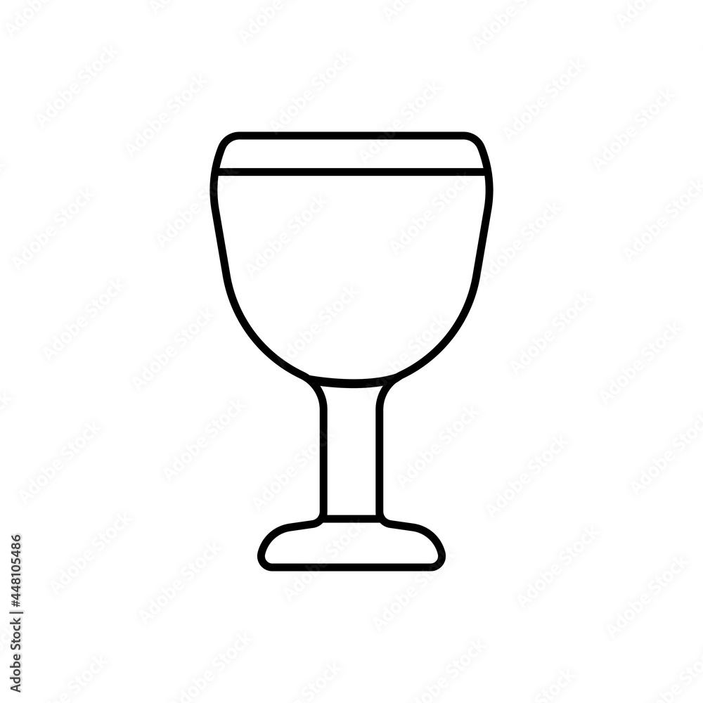 Wineglass icon vector set. alcoholic drink illustration sign collection. goblet symbol. Bar logo. Wineglass icon vector set. alcoholic drink illustration sign collection. goblet symbol. Bar logo.