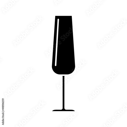 Wineglass icon vector set. alcoholic drink illustration sign collection. goblet symbol. Bar logo.