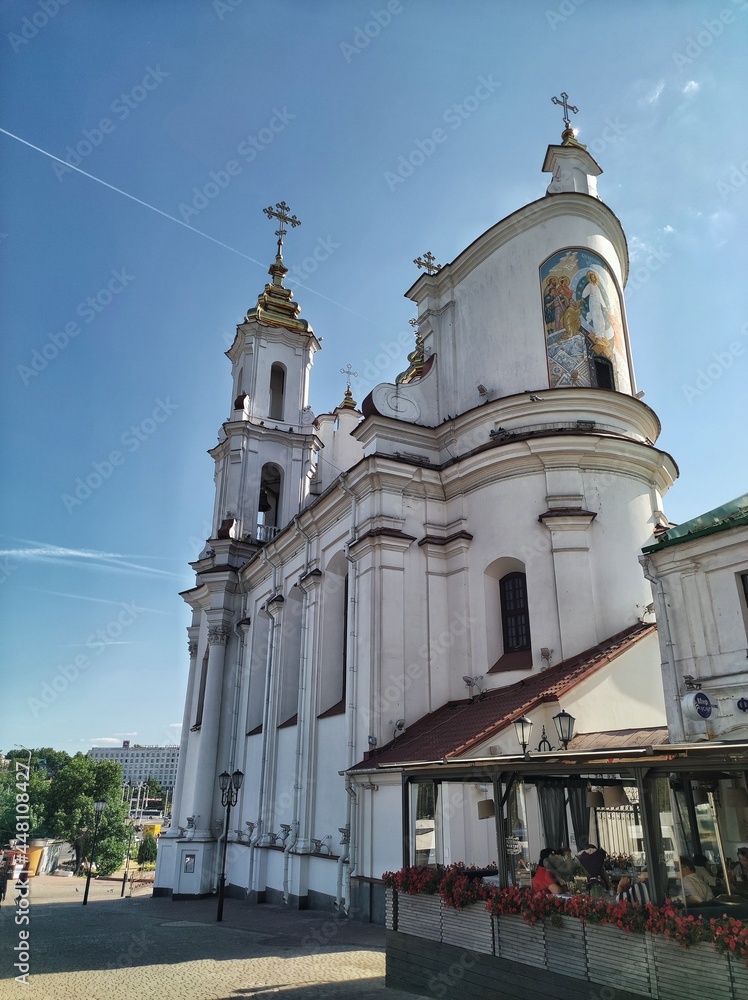 Church in Vitsebsk, Belarus