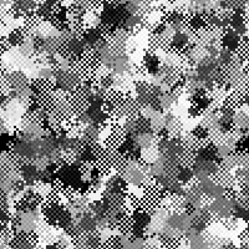 Texture military camouflage seamless pattern. Abstract army vector illustration