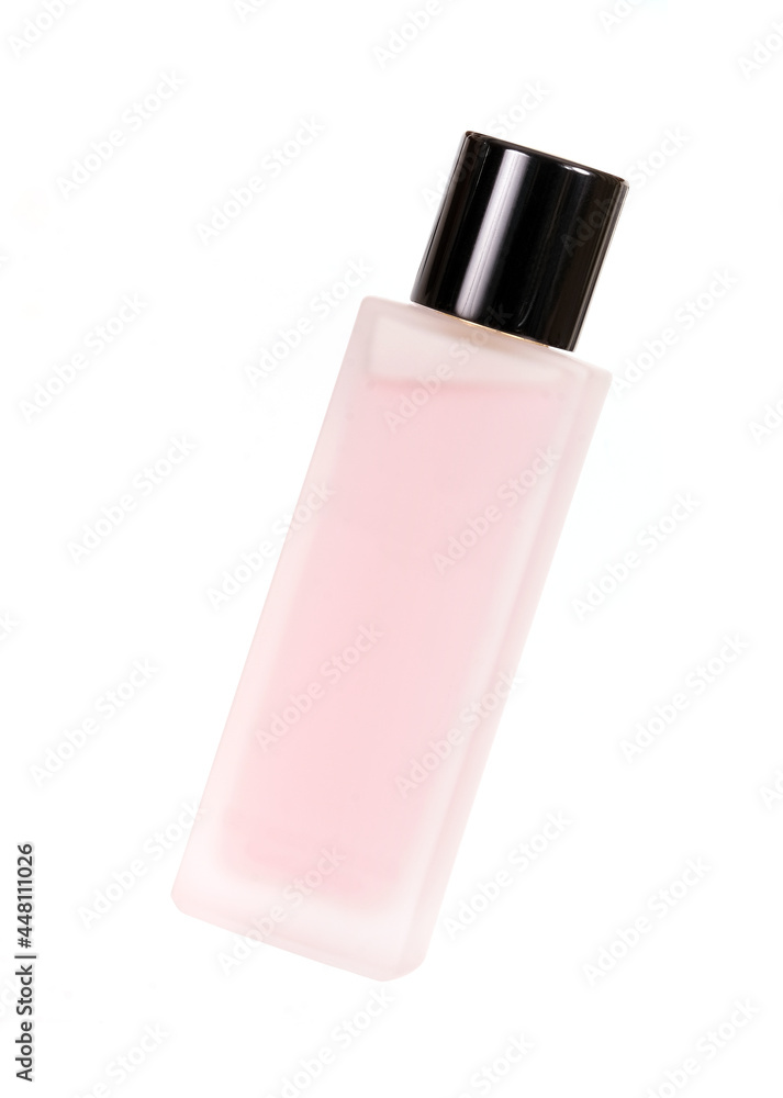 Layout of perfume bottle isolated on a white background Layout of perfume bottle isolated on a white background
