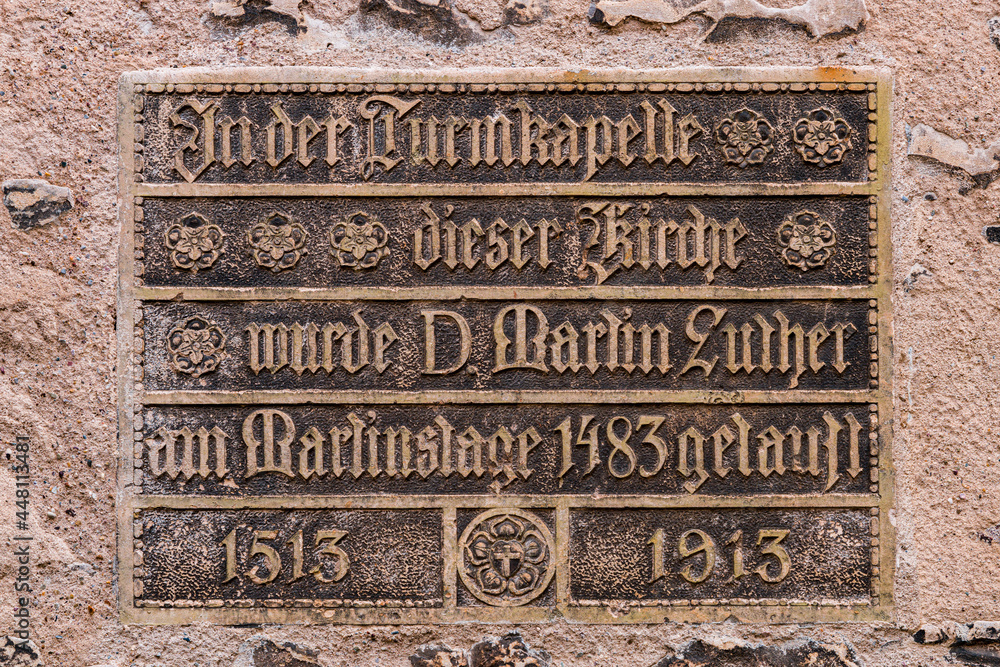 Dr. Martin Luther Taufkirche in Eisleben Dr. Martin Luther Taufkirche in Eisleben