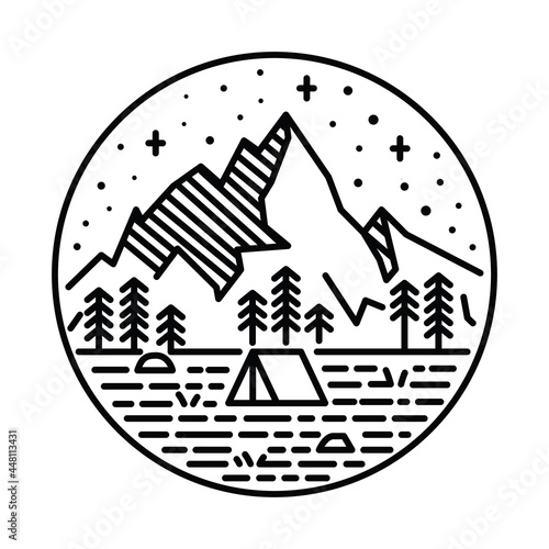 Beauty nature graphic illustration vector art t-shirt design