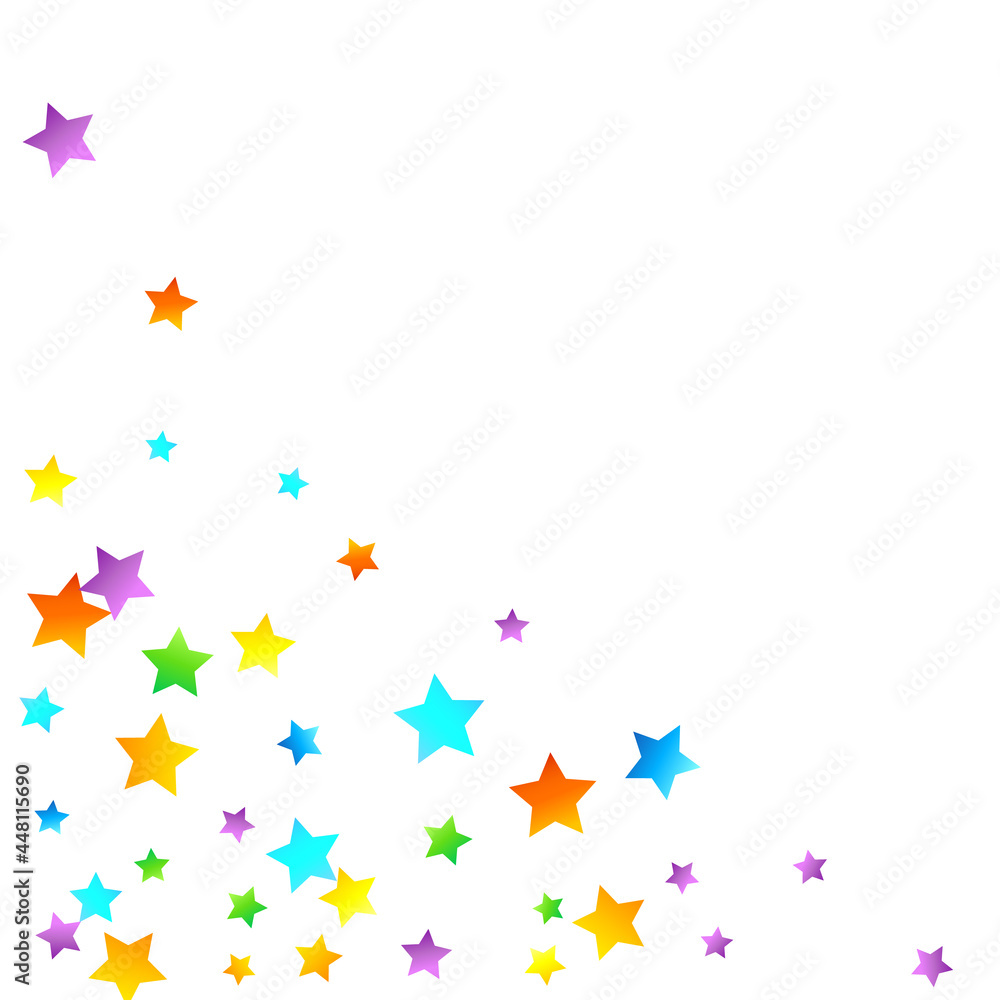 Rainbow Festive Confetti. Carnival Star Falling. Rainbow Festive Confetti. Carnival Star Falling.