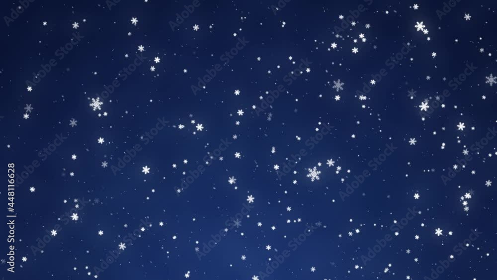 Snow Falling. Christmas Snowstorm. Particles and Snowflakes Swirling. Snow is Moving Through Space. 4k Motion Graphics Snow Falling. Christmas Snowstorm. Particles and Snowflakes Swirling. Snow is Moving Through Space. 4k Motion Graphics