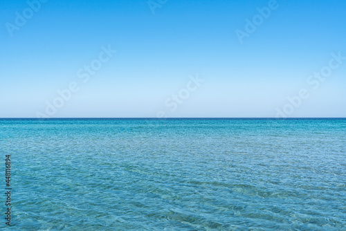 sea water landscape  skyline sky and ocean scene