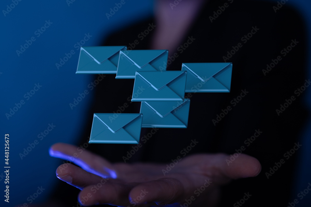 Email Inbox Electronic Communication Graphics Concept Email Inbox Electronic Communication Graphics Concept