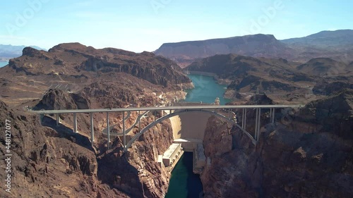 Nevada Hoover Dam Pull in shot