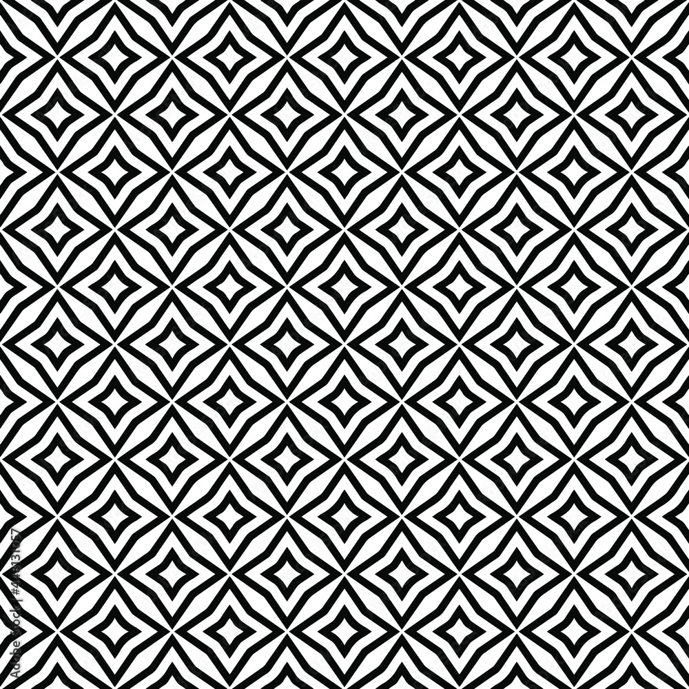 Black and white surface pattern texture. Bw ornamental graphic design. Mosaic ornaments. Pattern template. Vector illustration. Black and white surface pattern texture. Bw ornamental graphic design. Mosaic ornaments. Pattern template. Vector illustration.