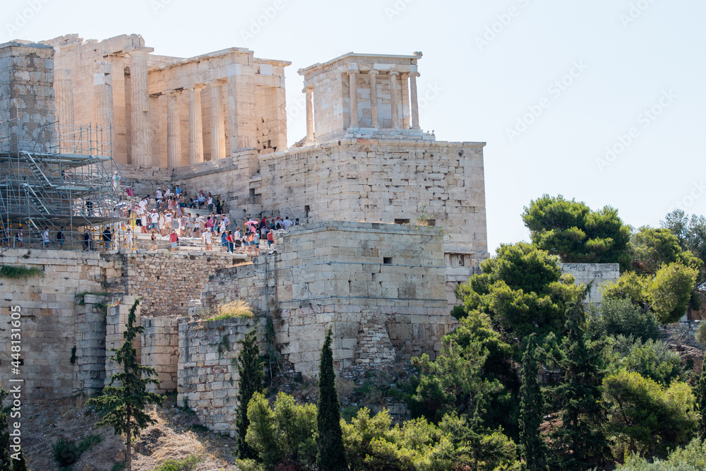 Acropolis In Athens, Greece