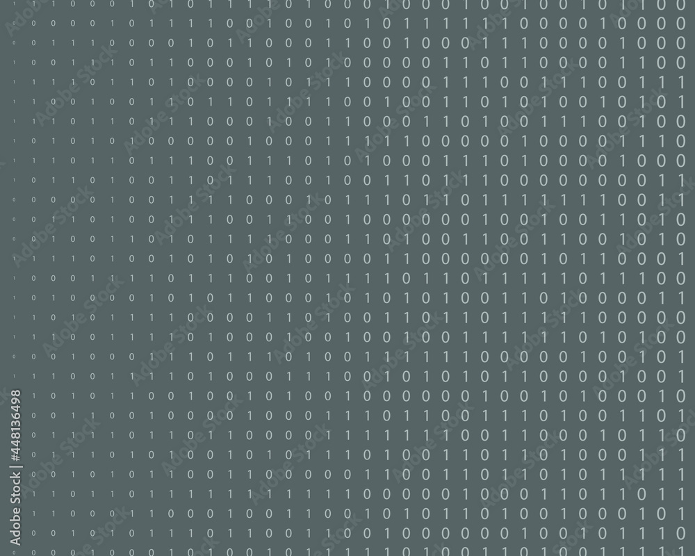 Random numbers 0 and 1. Background in a matrix style. Binary code pattern with digits on screen, falling character. Abstract digital backdrop. Vector illustration Random numbers 0 and 1. Background in a matrix style. Binary code pattern with digits on screen, falling character. Abstract digital backdrop. Vector illustration