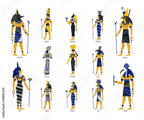 Egypt Ancient Gods Set