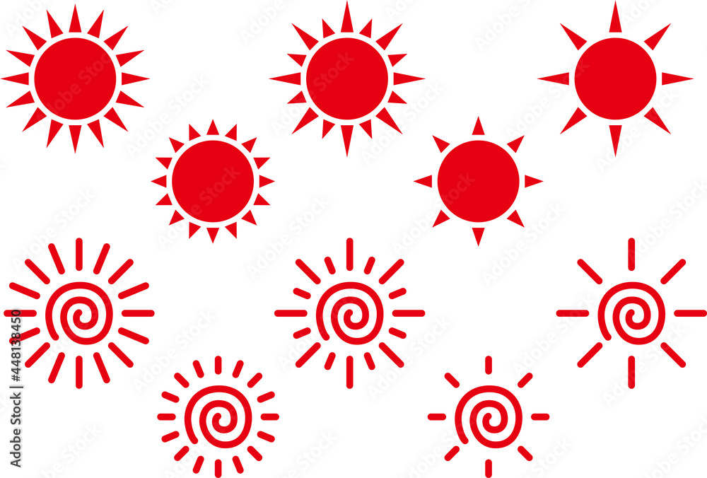 太陽のイラスト素材集 Stock Vector Adobe Stock 太陽のイラスト素材集 Stock Vector Adobe Stock