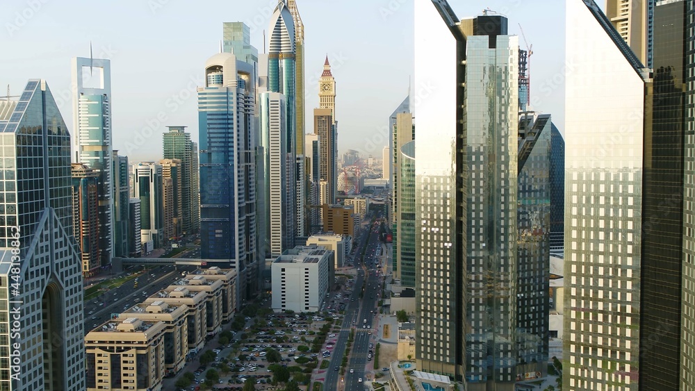 Obraz premium city skyline