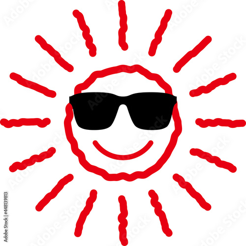 太陽のイラスト素材