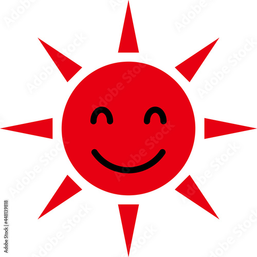 太陽のイラスト素材