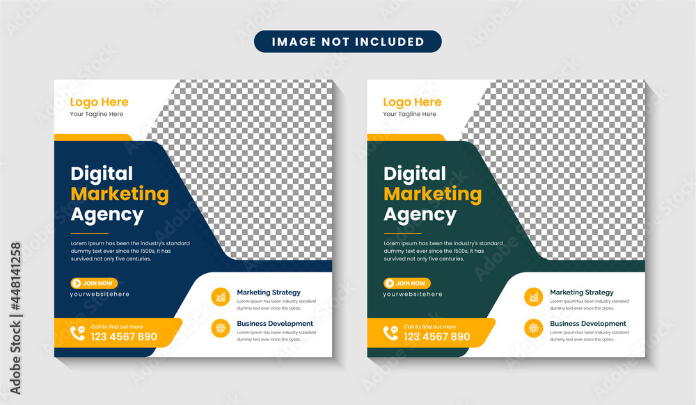 Digital business marketing promotion facebook timeline and social media cover or editable web banner design template Premium Vector Digital business marketing promotion facebook timeline and social media cover or editable web banner design template Premium Vector