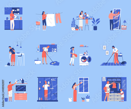 Cleaning Color Set