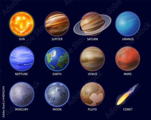 Space Planet Set