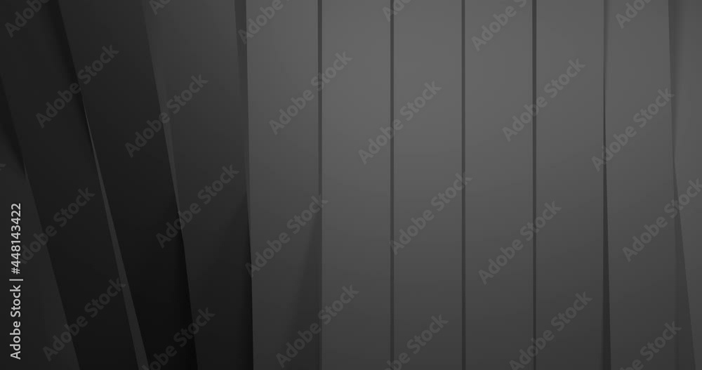 Swing-like movement of gray rectangles. Illuminated 3D objects cast a shadow. Looped geometric background, screensaver. Swing-like movement of gray rectangles. Illuminated 3D objects cast a shadow. Looped geometric background, screensaver.
