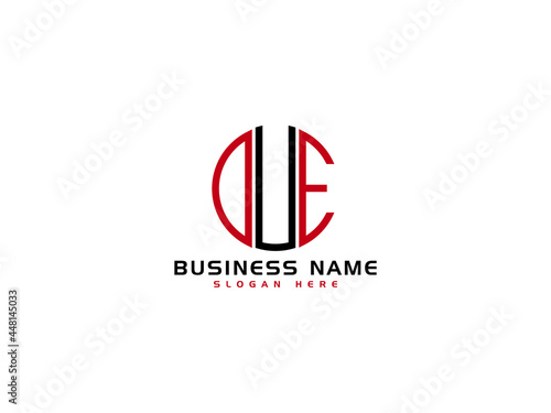 Creative DUE Logo Letter Vector Image Design For Business