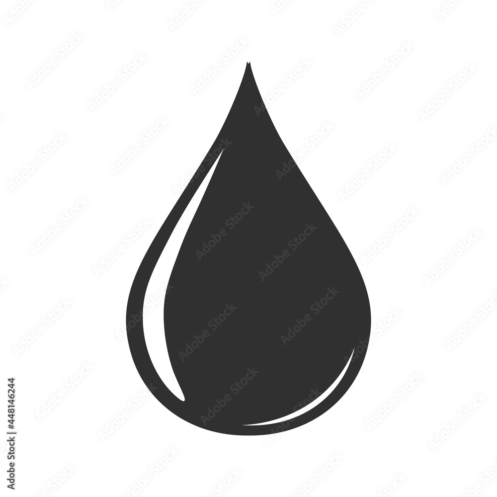 drop icon vector illustration drop icon vector illustration