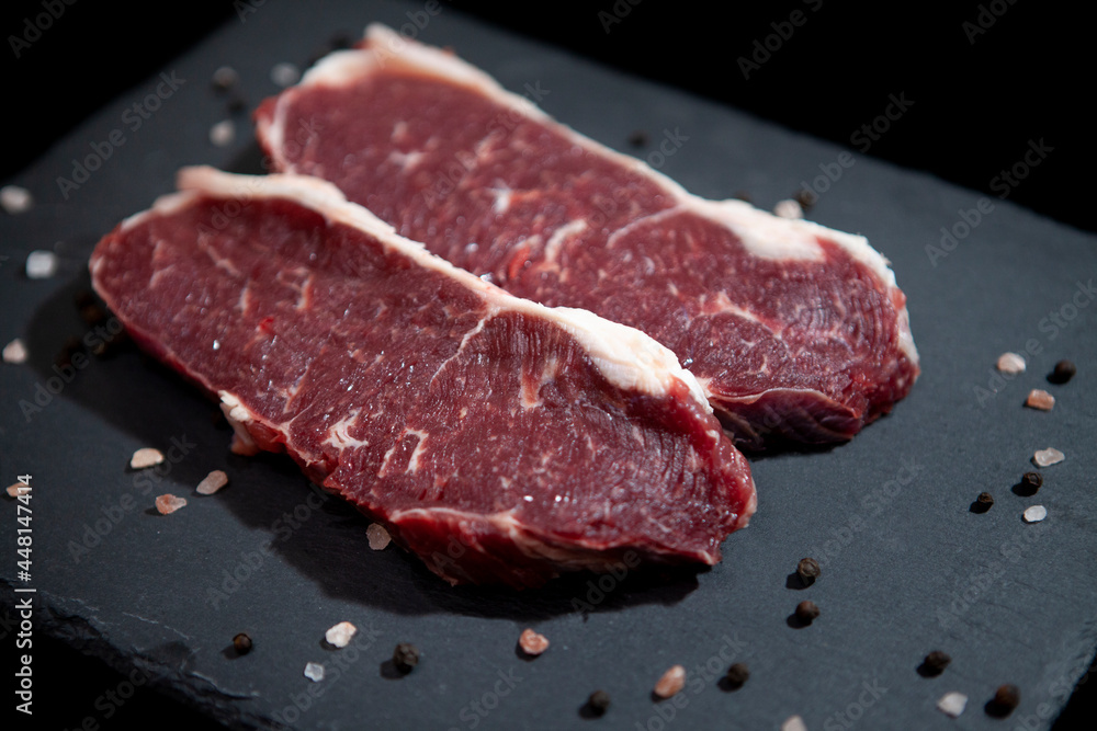 fresh raw meat presentation on granite fresh raw meat presentation on granite