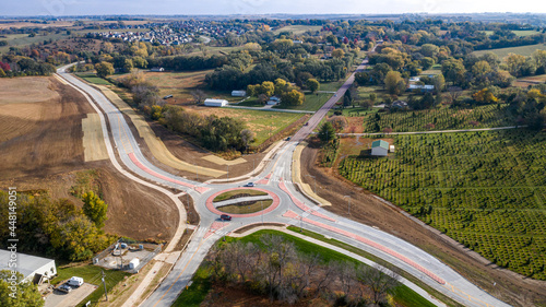 round-a-bout intersection