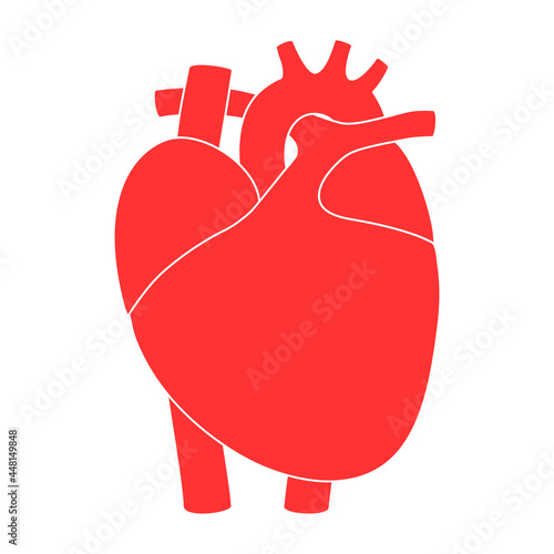 Human heart logo