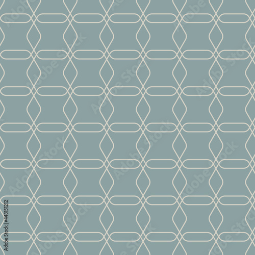 Geometrical vector seamless patterns on a gray background. Modern illustrations for wallpapers, flyers, covers, banners, minimalistic ornaments, backgrounds.