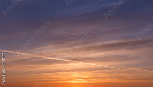 Scottish Sunset/Sunrise Clouds and Sky