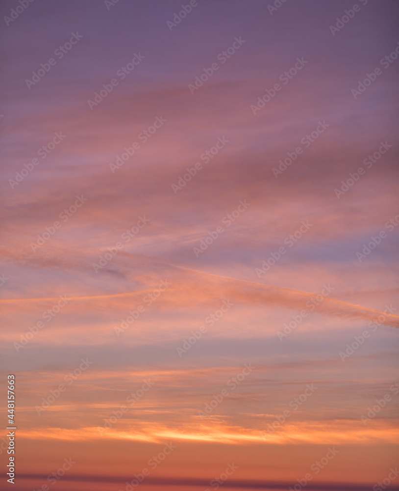 Obraz premium Scottish Sunrise/Sunset Sky