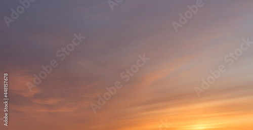 Fototapeta Naklejka Na Ścianę i Meble -  Scottish Sunrise/Sunset Sky