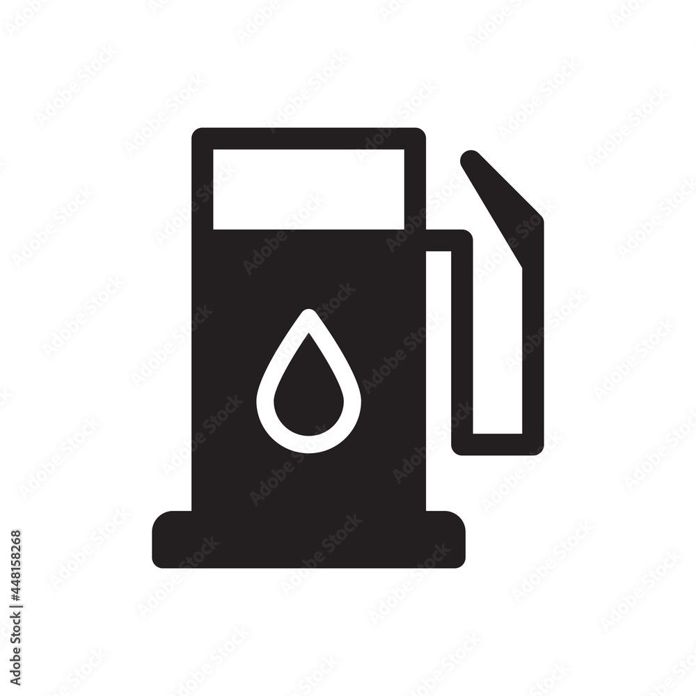 Gas station icon - petrol pump icon - fuel station icon Gas station icon - petrol pump icon - fuel station icon