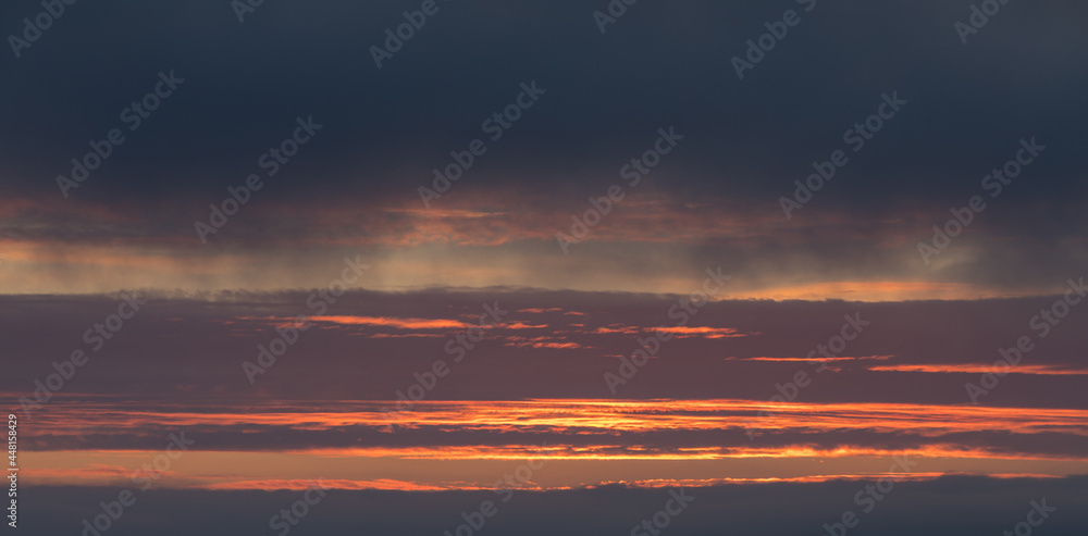 Fototapeta premium Scottish Sunrise/Sunset Sky