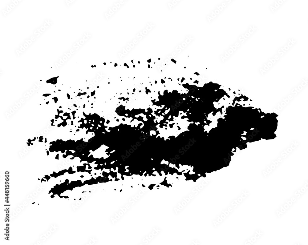 Paint stains black blotch background. Grunge Design Element. Brush Strokes. Vector illustration Paint stains black blotch background. Grunge Design Element. Brush Strokes. Vector illustration