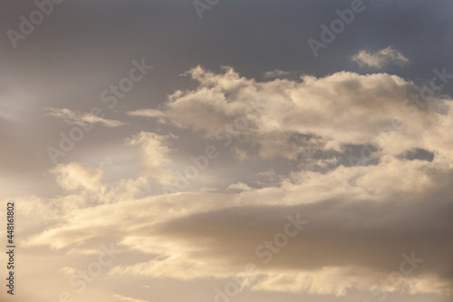 Fototapeta Naklejka Na Ścianę i Meble -  Scottish Daytime Sky & Clouds