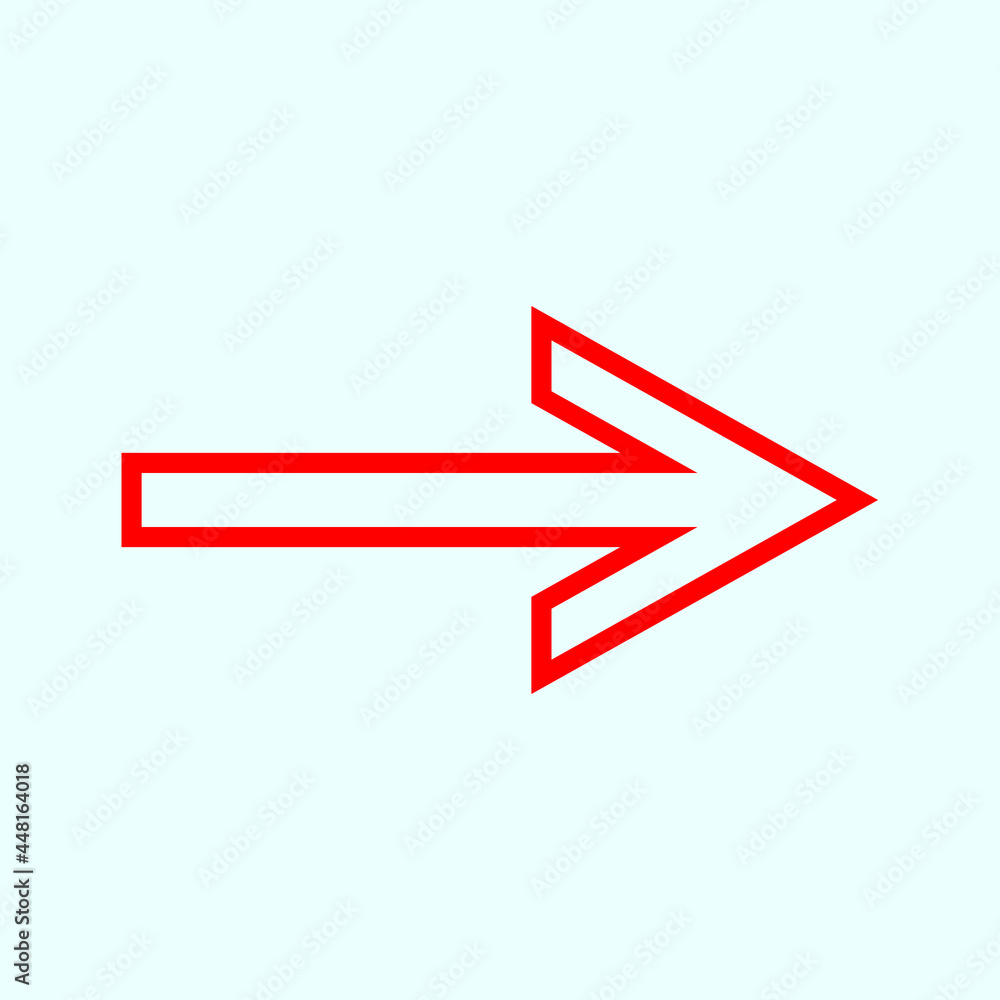 red arrow icon