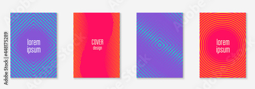 Poster design modern with minimalist geometric lines and shapes.