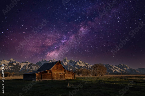 Moulton Barn on Mormon Row, Grand Tetons, Wyoming