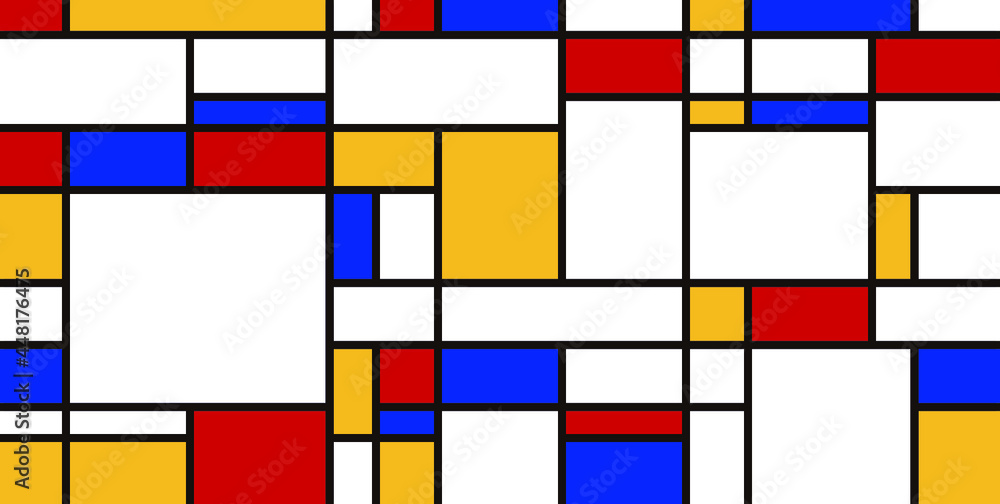 Mondrian painting graphic illustration Mondrian painting graphic illustration
