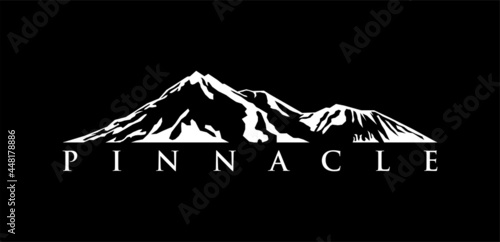 pinnacle logo illustration photo