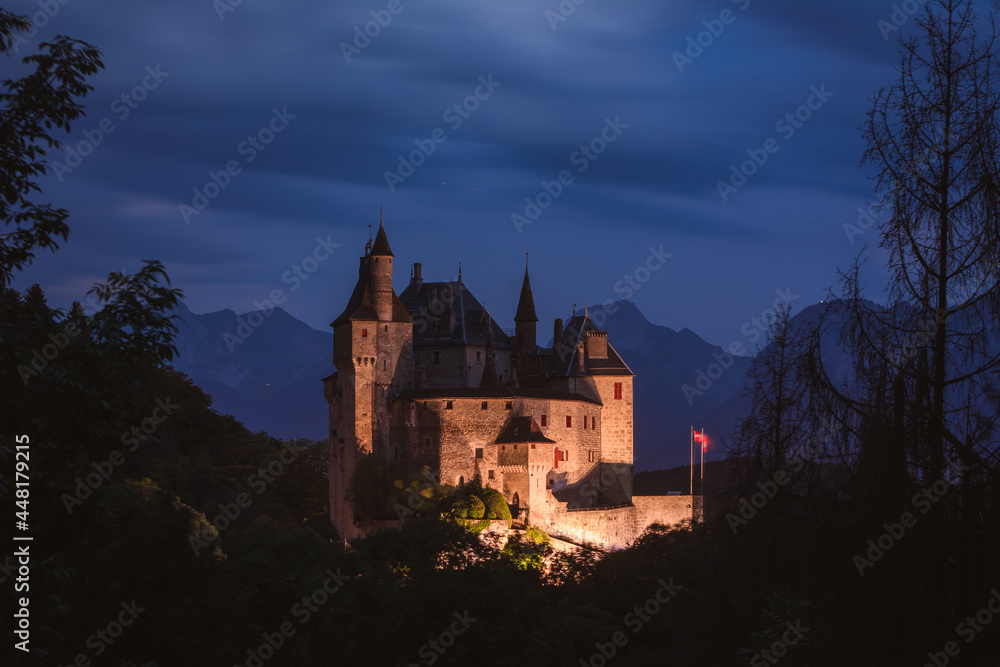 LE château de Menthon Saint Bernard aux couleurs des Estivales