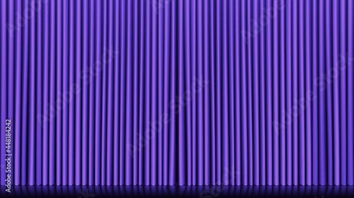 Purple curtain background. Vector illustration.