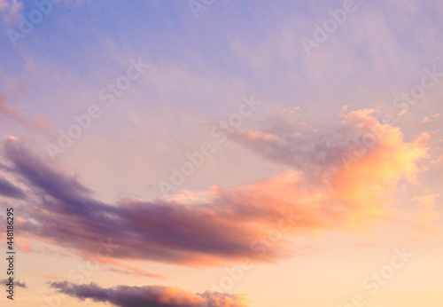 Fototapeta Naklejka Na Ścianę i Meble -  Sunset in the clouds